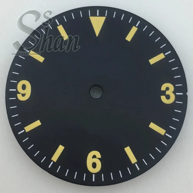 Tandorio Explore watch dial 29mm dial with 369 digital stripe indices is suitable for the