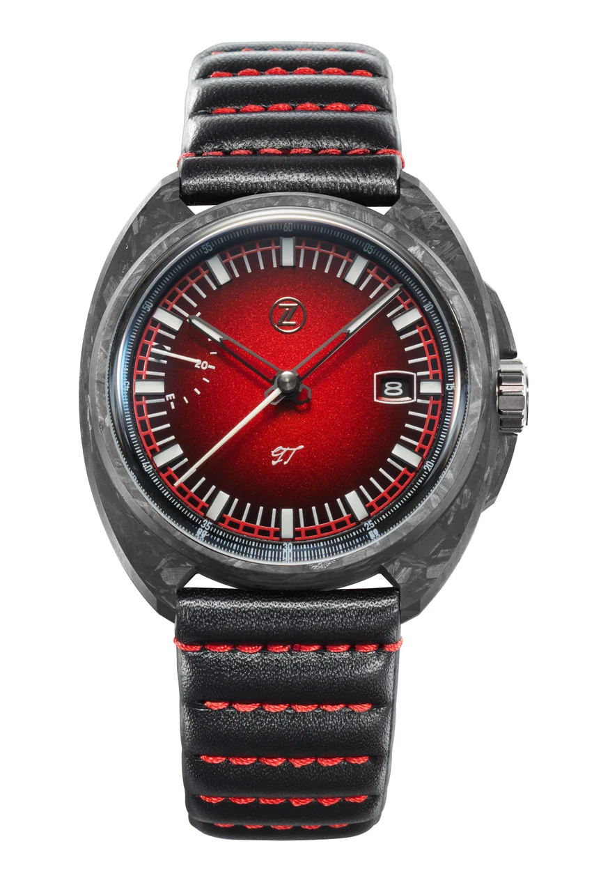 Zelos Carbon 'Corsa' GT Carbon 'Corsa' 40 mm kol saati