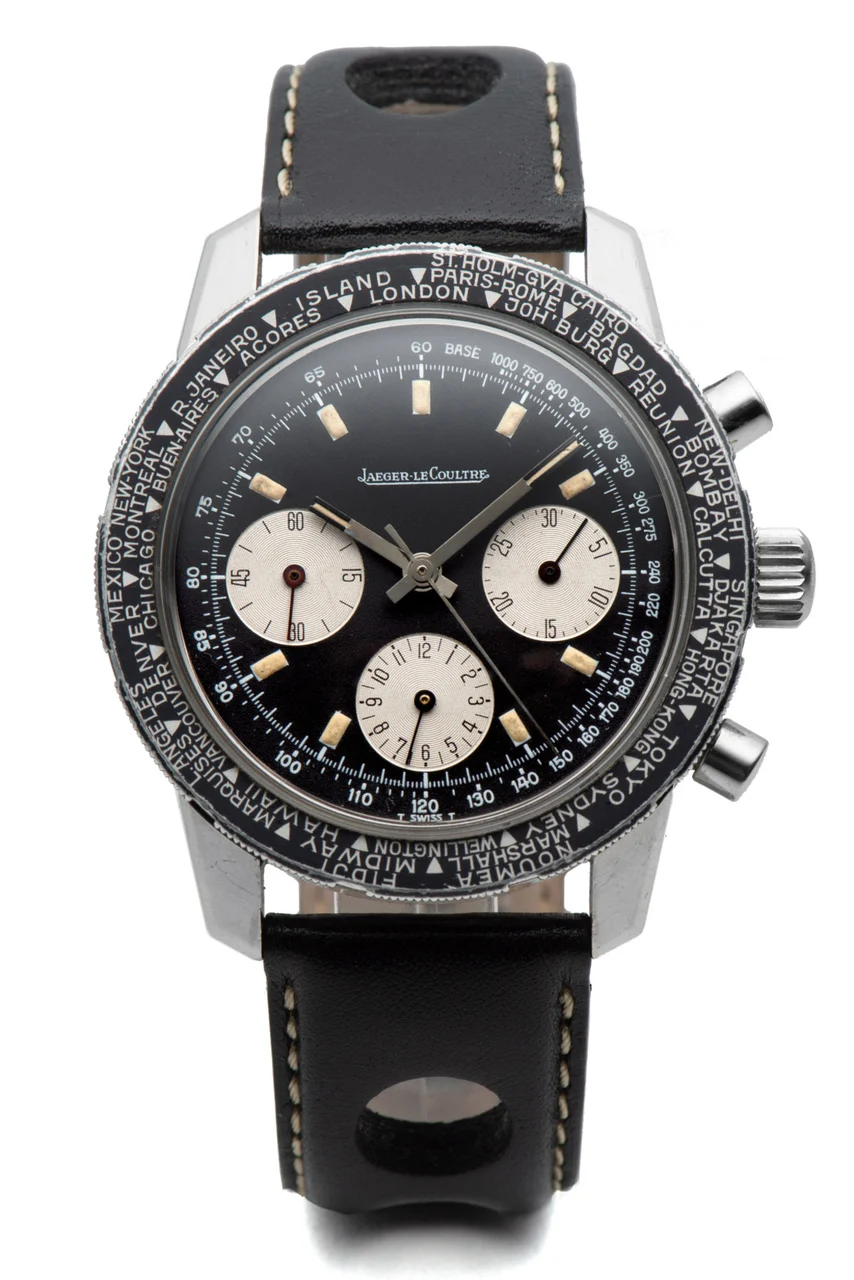 Jaeger-Lecoultre JAEGER-LECOULTRE, REF. 2643, SHARK CHRONOGRAPH, WORLD TIME BEZEL, STEEL kol saati