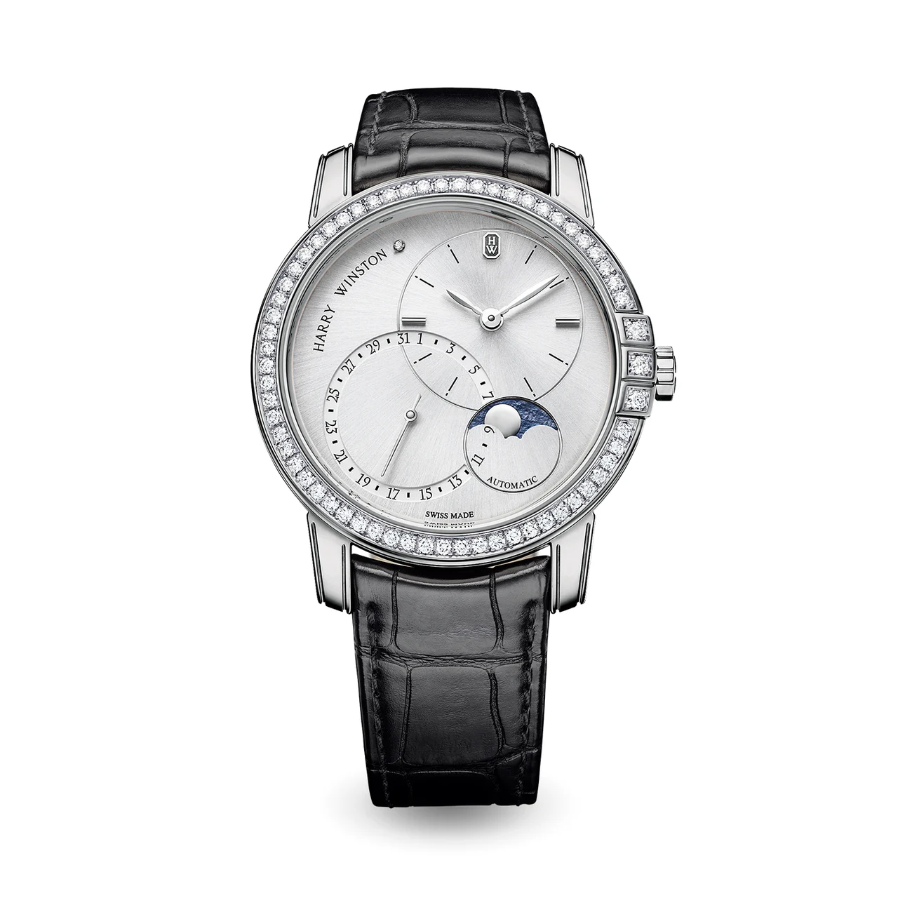 Harry Winston Midnight MIDAMP42WW004 42 mm kol saati