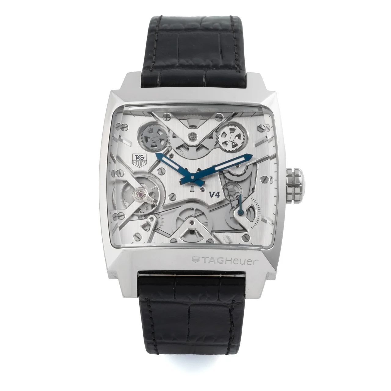 Tag Heuer Monaco V4 The - First Belt-driven WAW2170.FC6261 kol saati