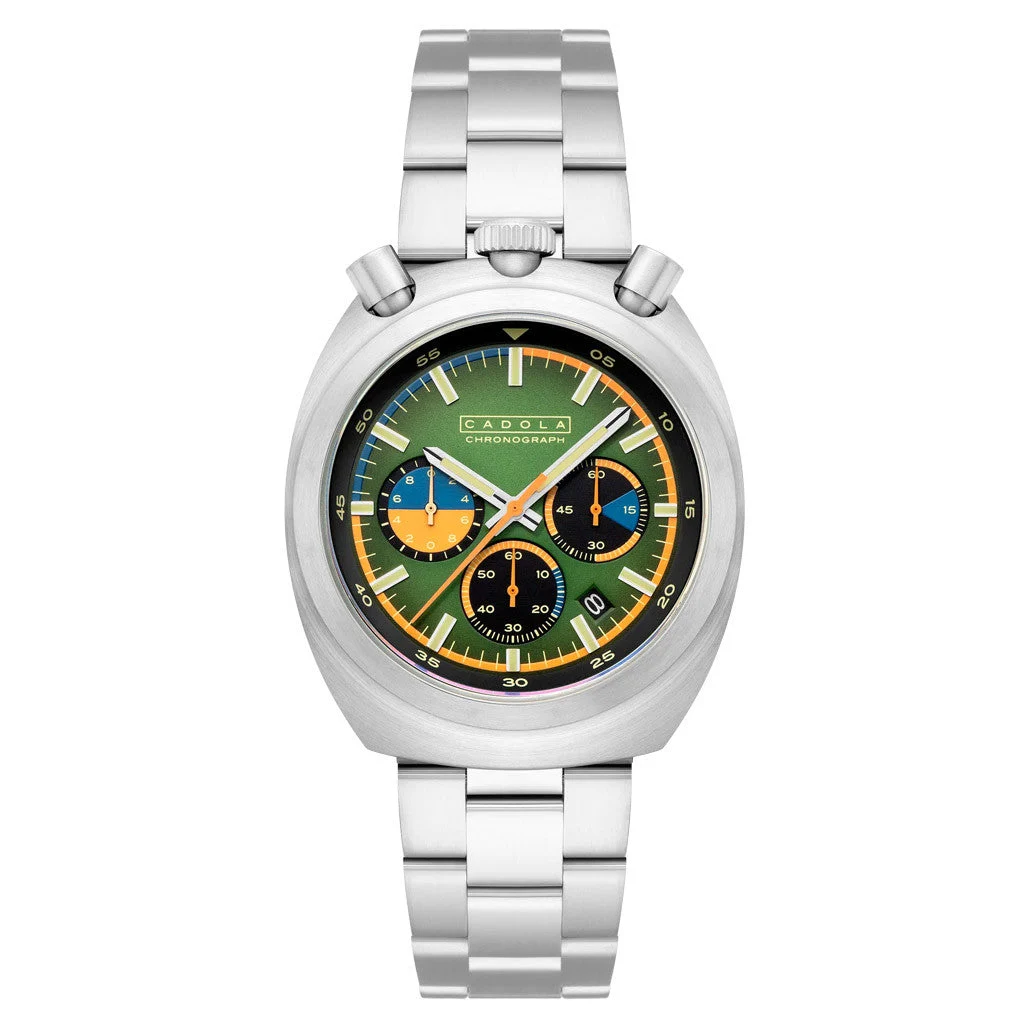 Cadola Testa Di Toro Chronograph in Pine Racer #CD-1058-44 kol saati