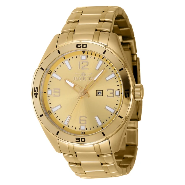 Invicta Open Box Pro Diver Watch - 44mm, Gold (AIC-46676) kol saati