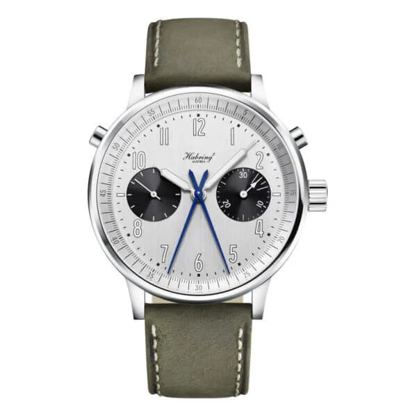 Habring² Doppel 38 Panda Dial 30 mm kol saati