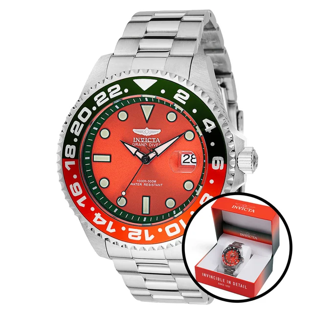 Invicta Pro Diver Miami Edition Automatic Watch - 47mm, Steel (49118) kol saati