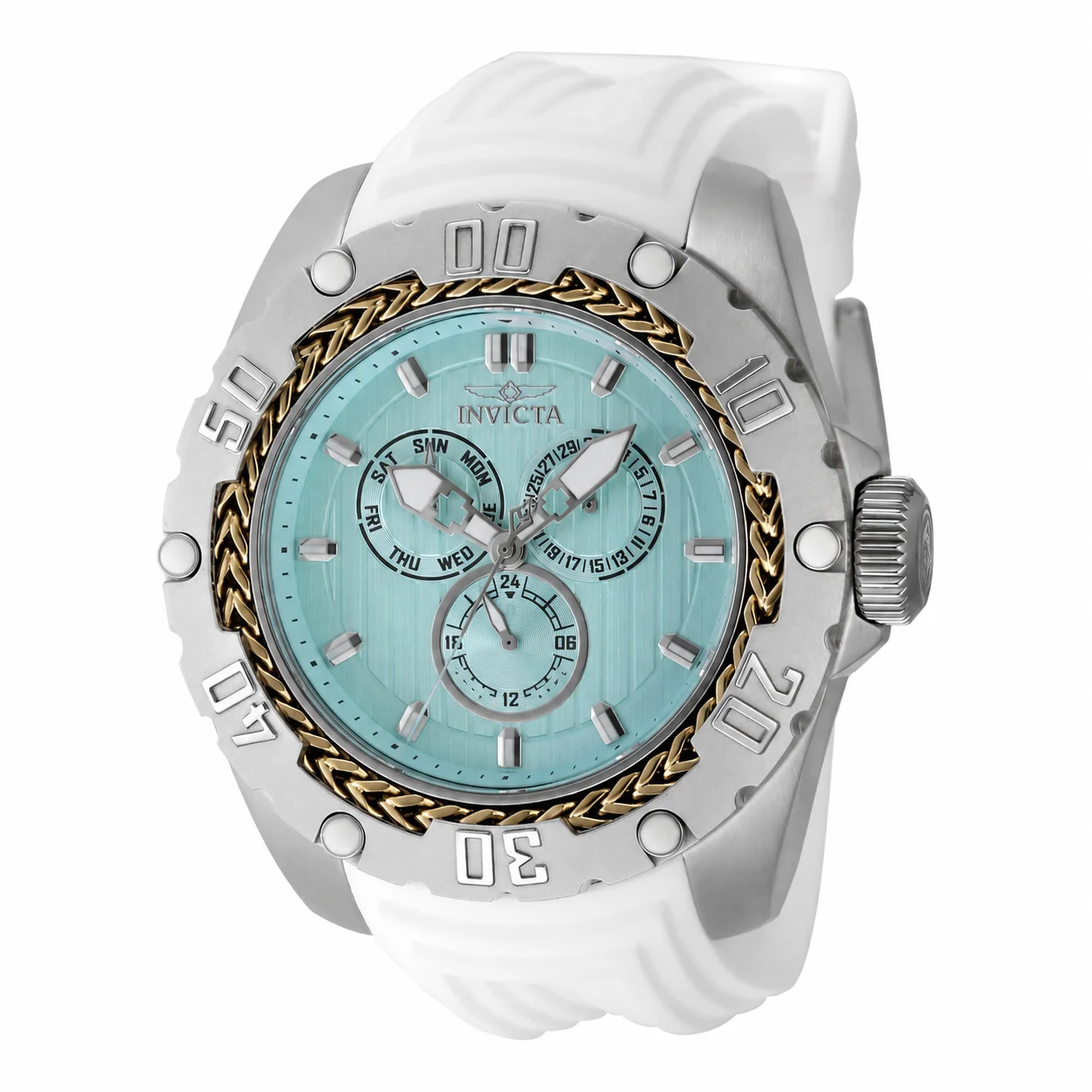 Invicta Explorer Orvantis Watch - 51.5mm, White (48024) 51.5 mm kol saati