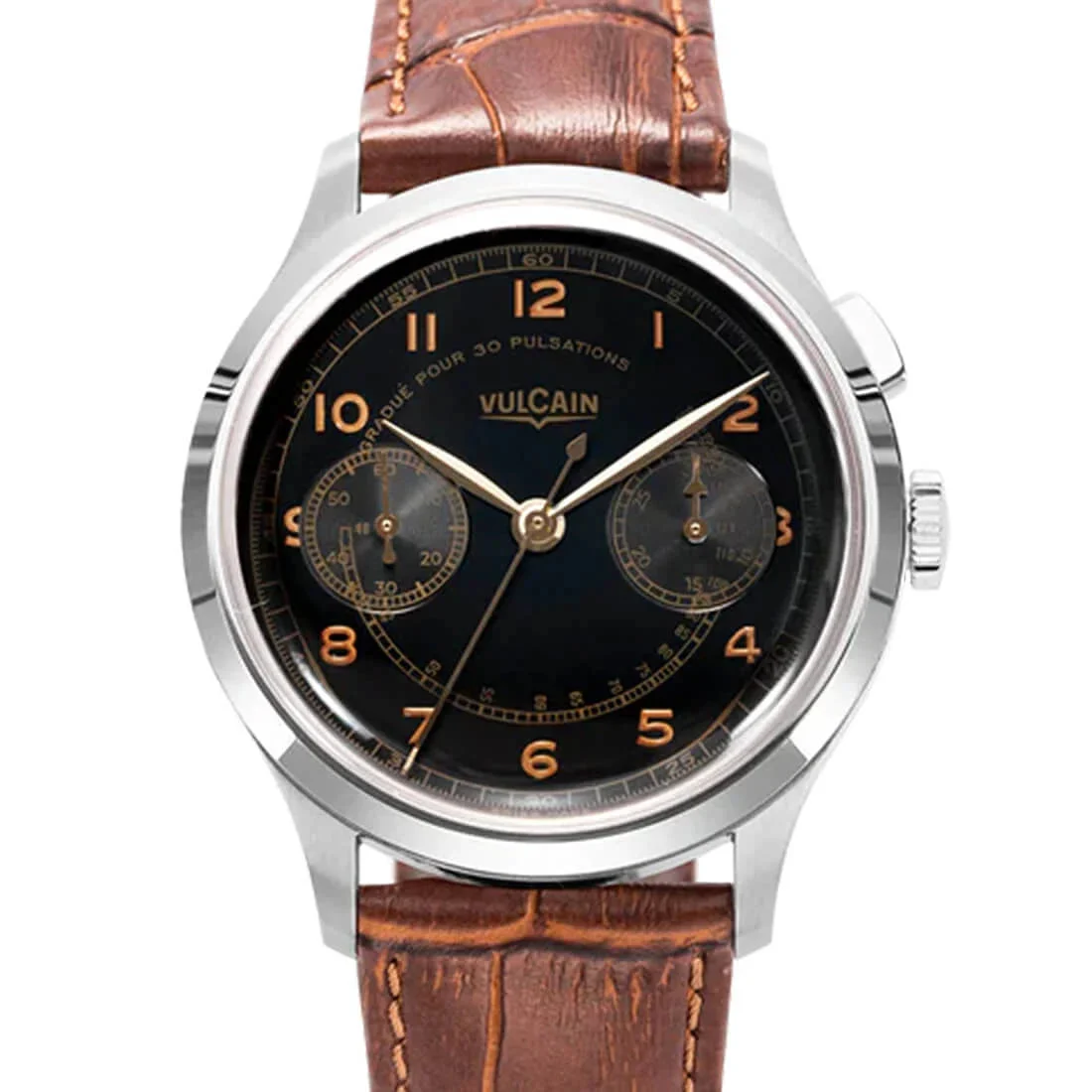 Vulcain Monopusher 41712 39 mm kol saati