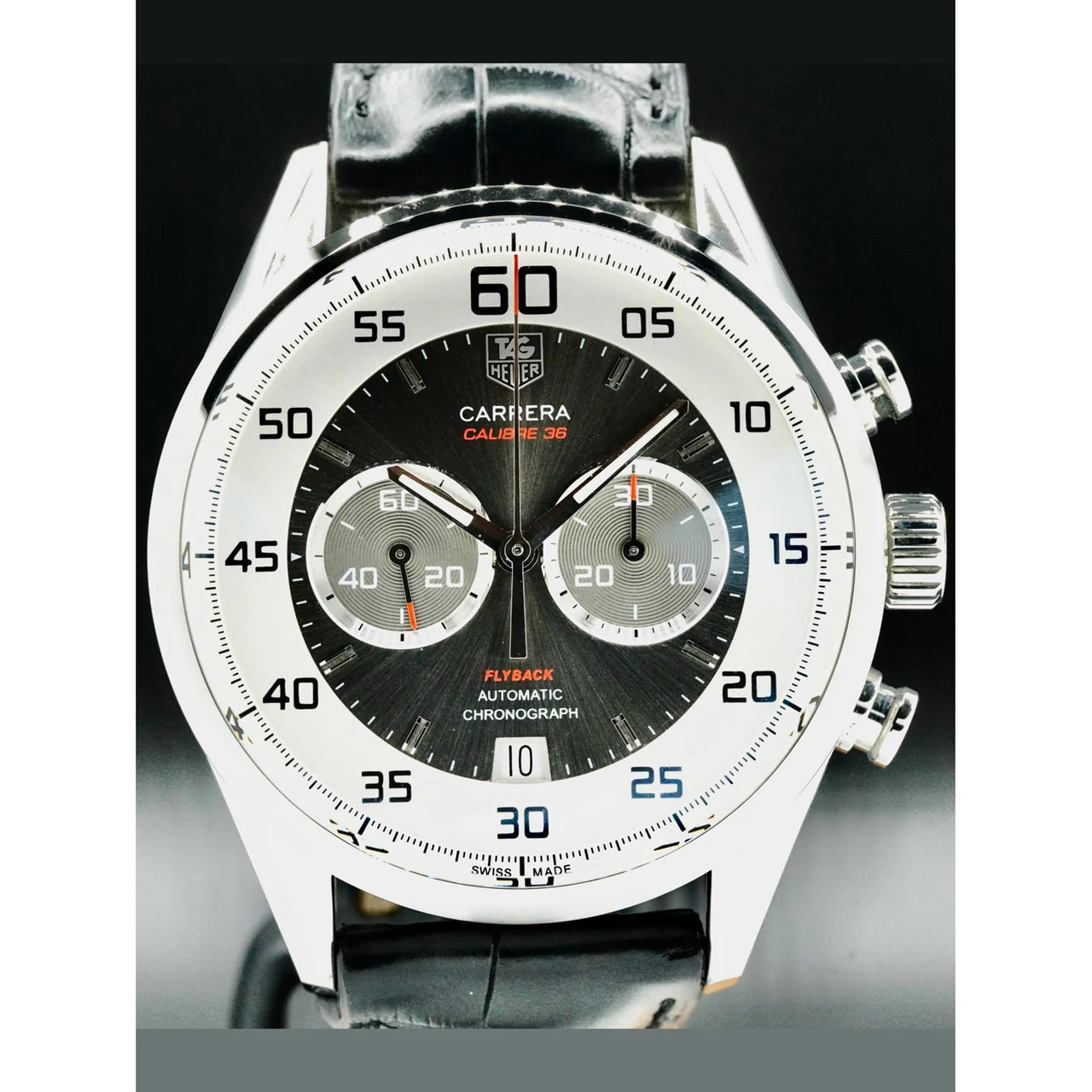 Tag Heuer Carrera Calibre 36 Flyback Steel 210000039748 43 mm kol saati