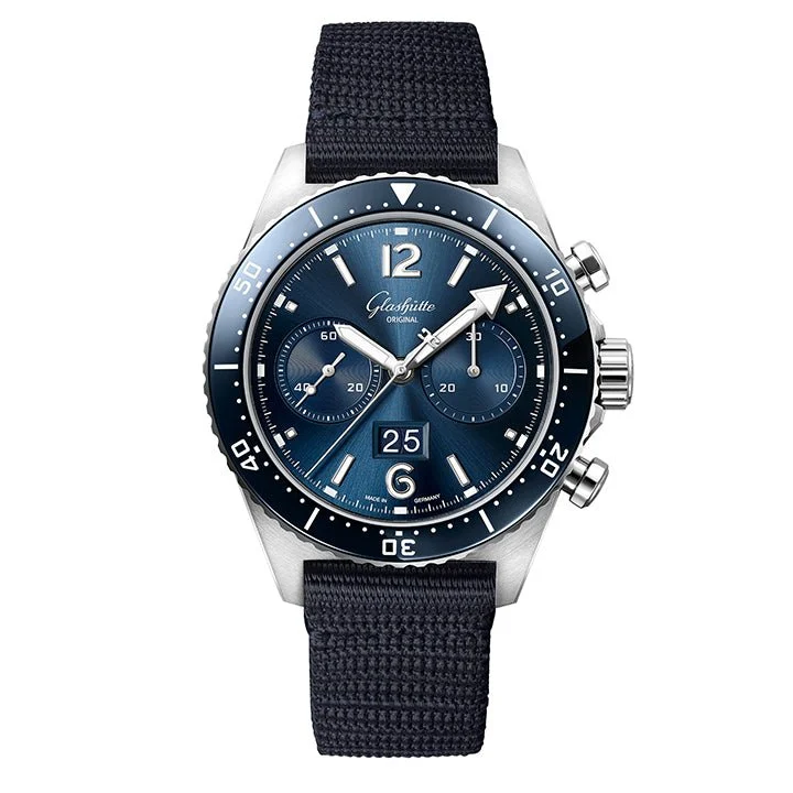 Glashutte Original SeaQ 1-37-23-02-81-36 43 mm kol saati