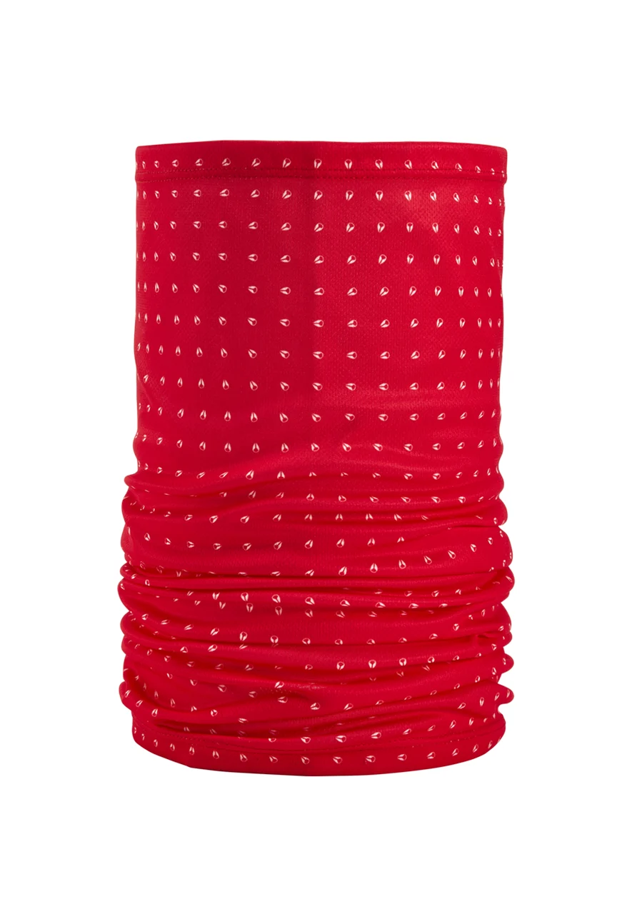 Nixon US Silo Neck Gaiter - Red / White C3123-218-00 kol saati
