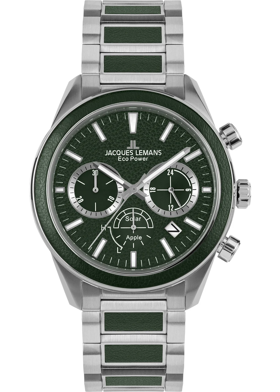 Jacques Lemans Eco Power 1-2115G 44 mm kol saati