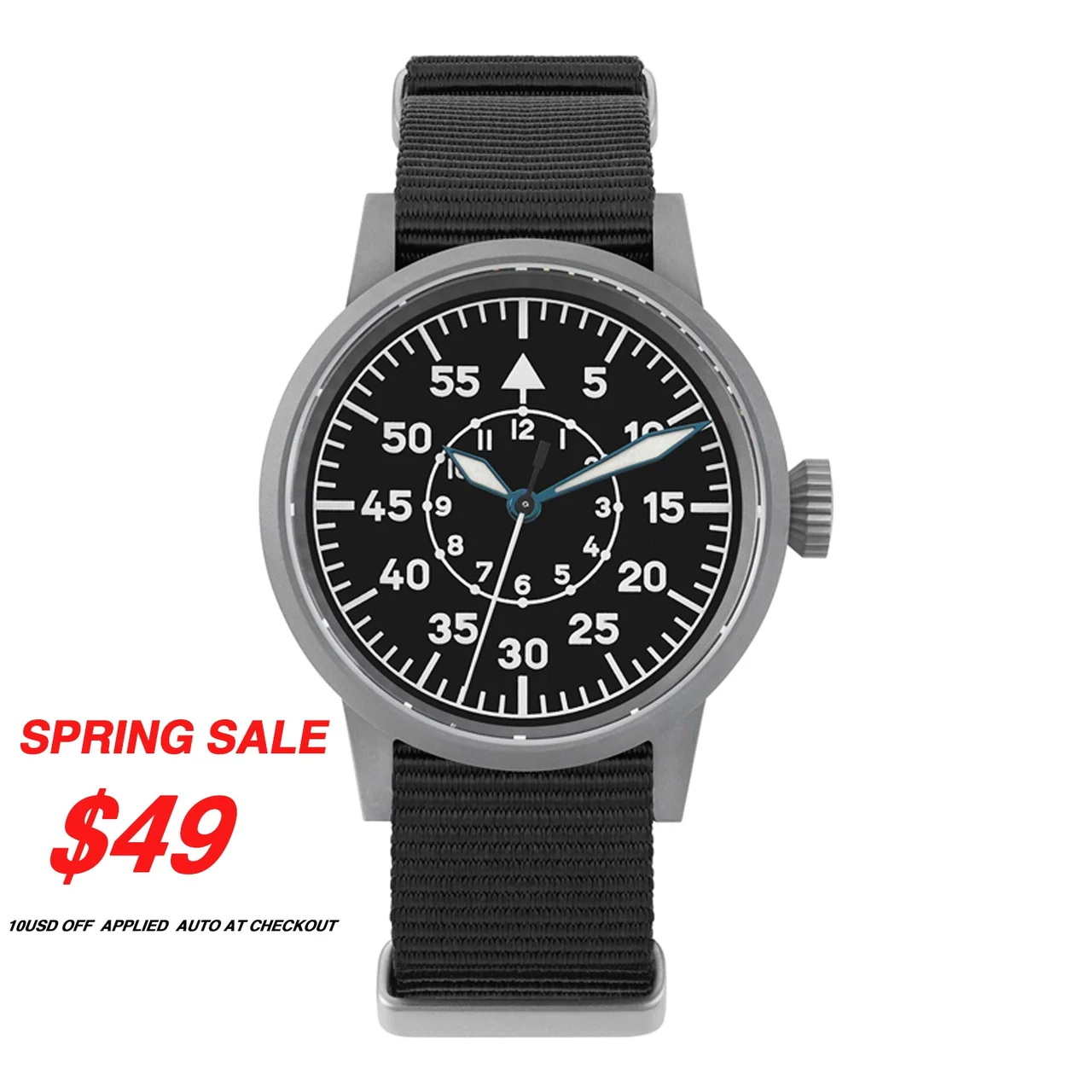 MILITADO MILITADO ML10-B面-多数字面 37 mm kol saati