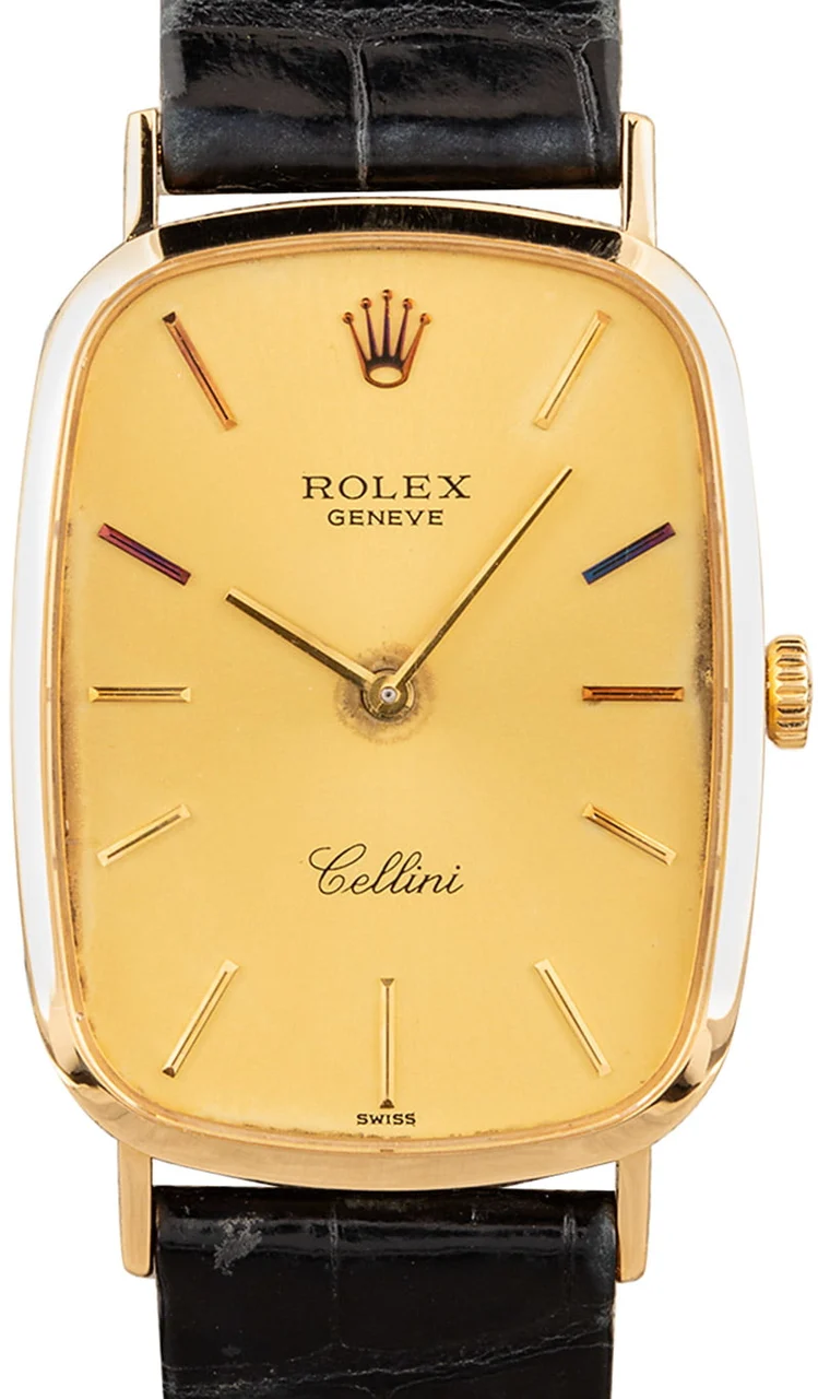Rolex ROLEX, REF. 4113, CELLINI, YELLOW GOLD 26 mm kol saati