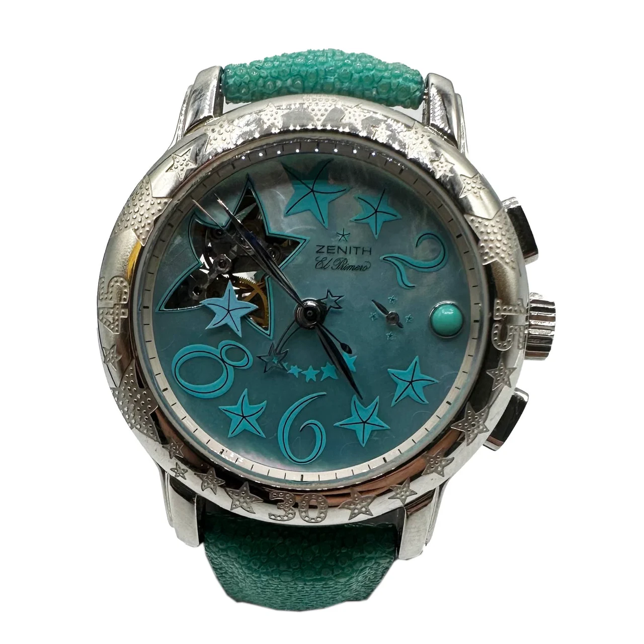Zenith Elite 03.1233.4021.81.C629 Star Baby Sea Open CSNCZ353 37.5 mm kol saati