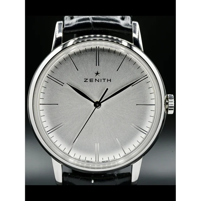 Zenith Elite 42mm Steel Chronograph Silver Dial Automatic 032270615001C493 210000027768 ko