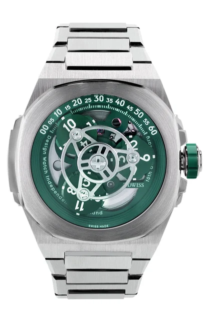 DWISS DWISS M3W M3W-green-bracelet kol saati