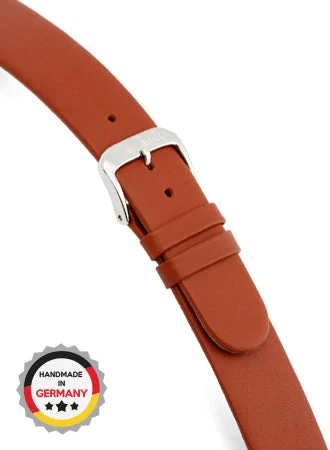 RIOS Leather Strap Classic - Cognac - Calf Leather 3406/RI kol saati