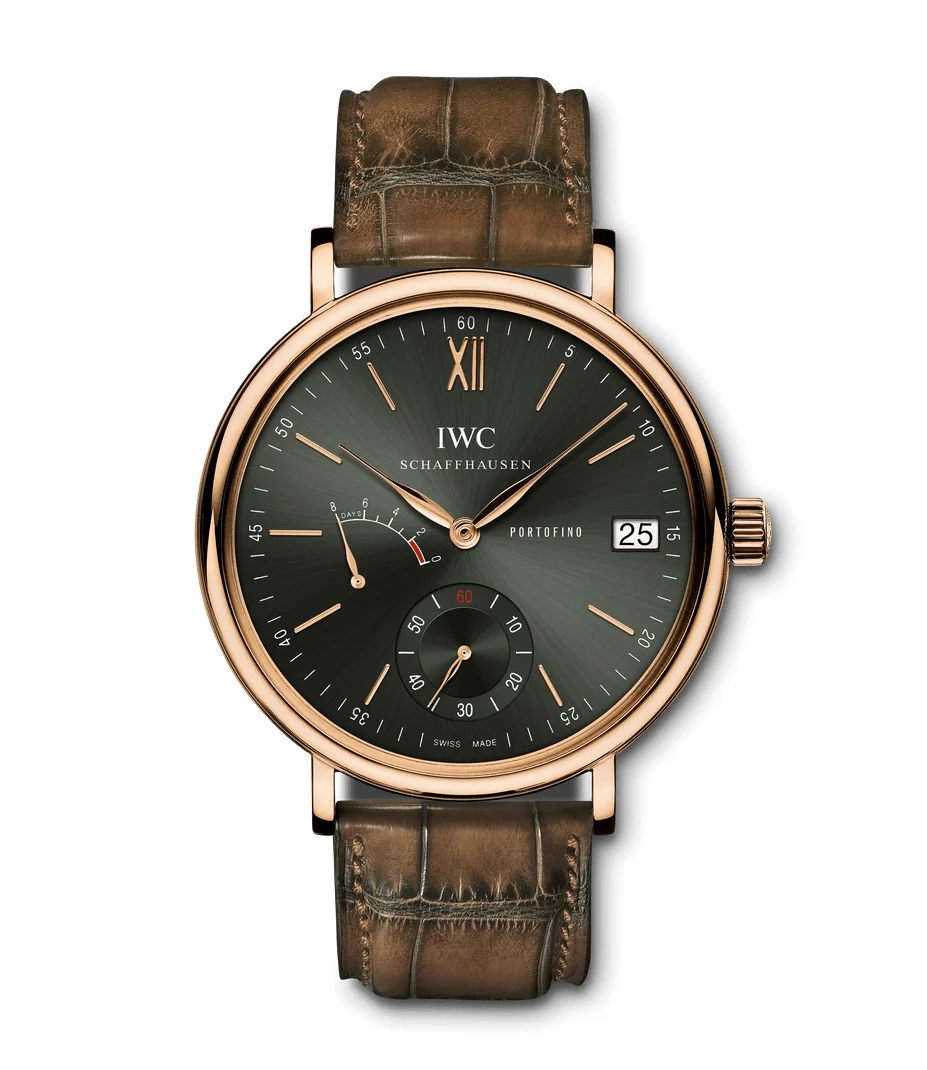 IWC Portofino Hand Wound Eight Days IW510118 45 mm kol saati