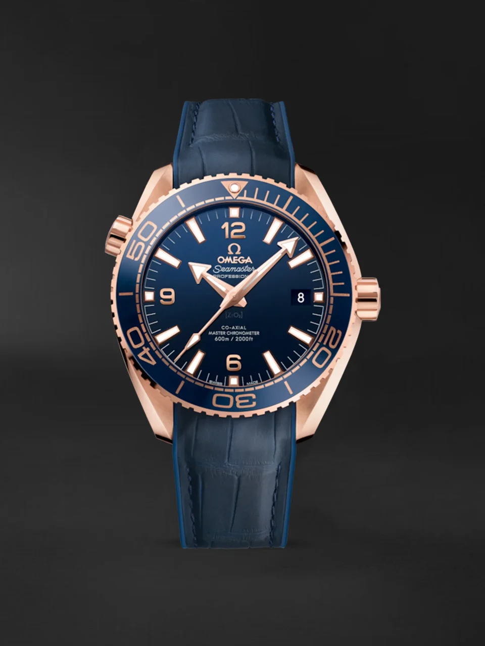 OMEGA Seamaster Planet Ocean 215.63.44.21.03.001 43.5 mm kol saati