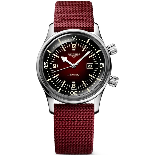 Longines The Legend Diver Watch L3.374.4.40.2 kol saati
