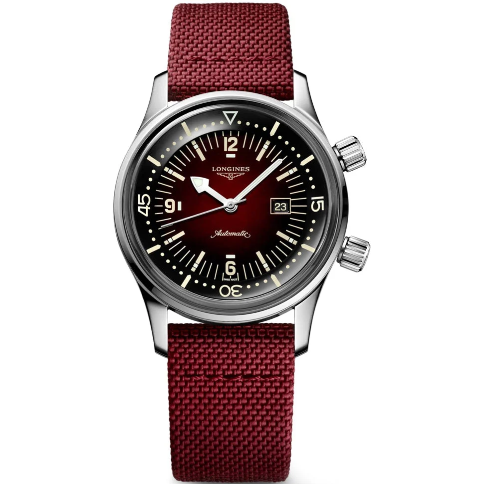 Longines The Legend Diver Watch L3.374.4.40.2 kol saati