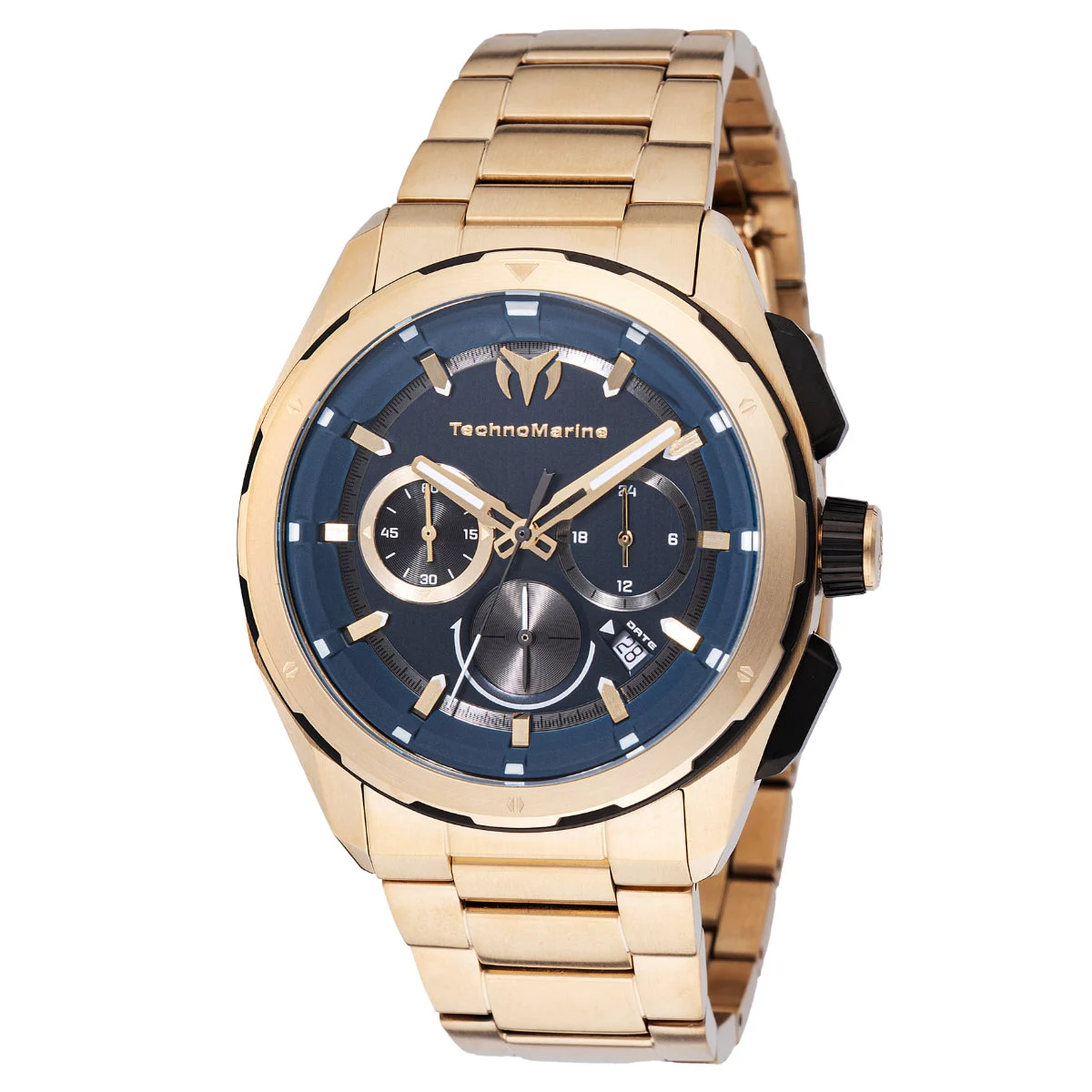 Technomarine Ocean Nomad Watch - 43mm. Gold (TM-318096) 43 mm kol saati