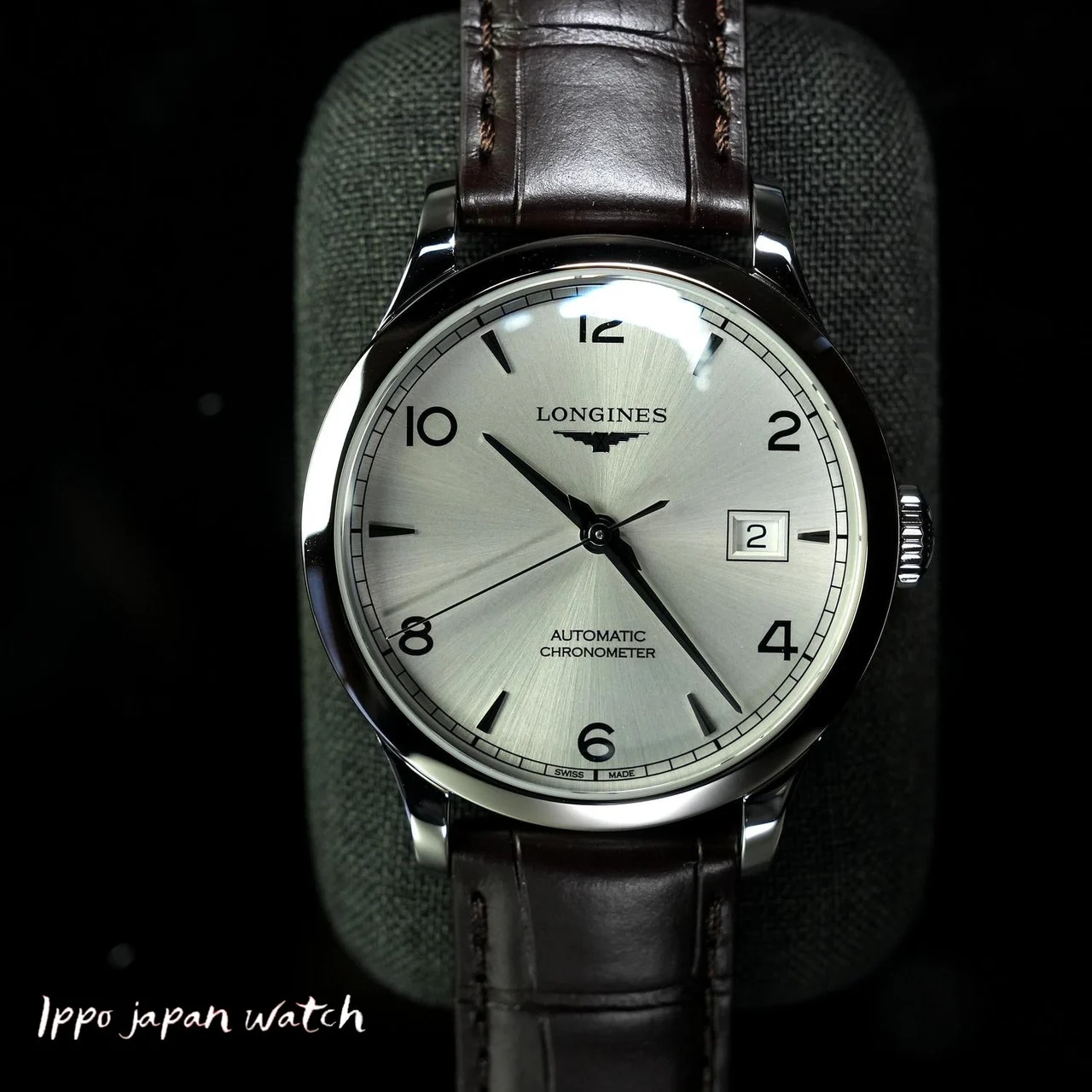 Longines Record L2.820.4.76.2 39 mm kol saati