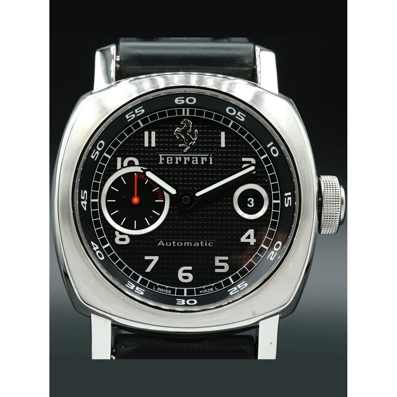 Panerai Ferrari Granturismo Steel Automatic FER0001 210000020602 kol saati
