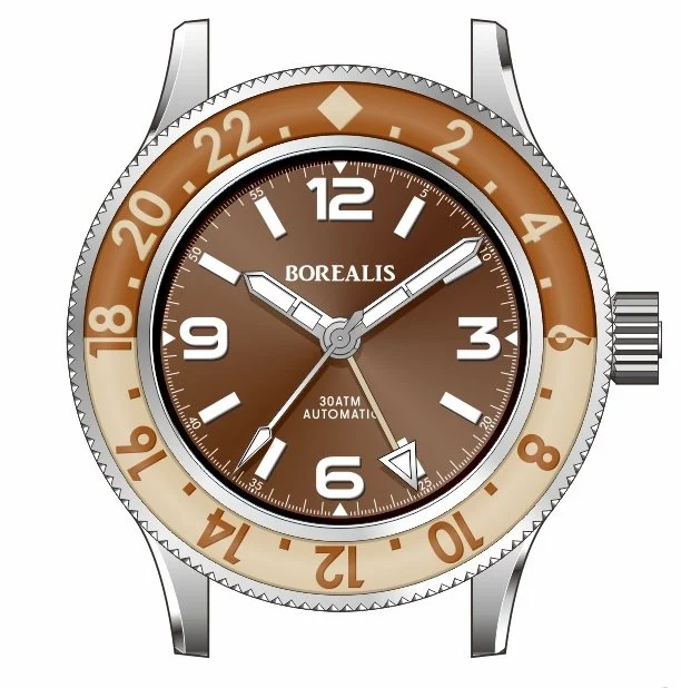 Borealis Watch Company Sea Storm BSSTORMGMTBG1 kol saati