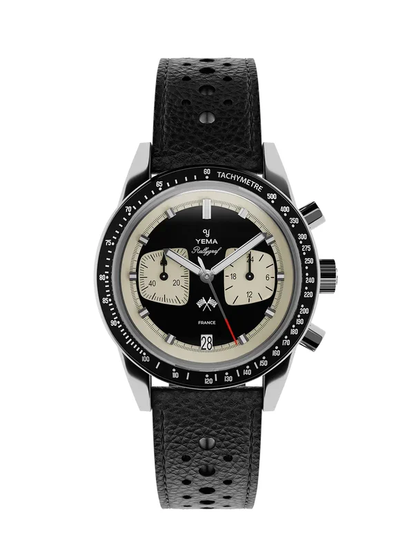 Yema Rallygraf Meca-Quartz Reverse Panda Yema – Rallygraf Meca-Quartz Reverse Panda 39 mm kol saati