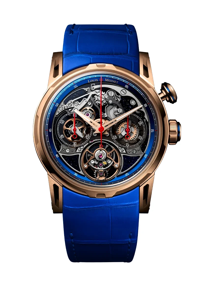 Louis Moinet Louis Moinet LM-114.40.20 43 mm kol saati