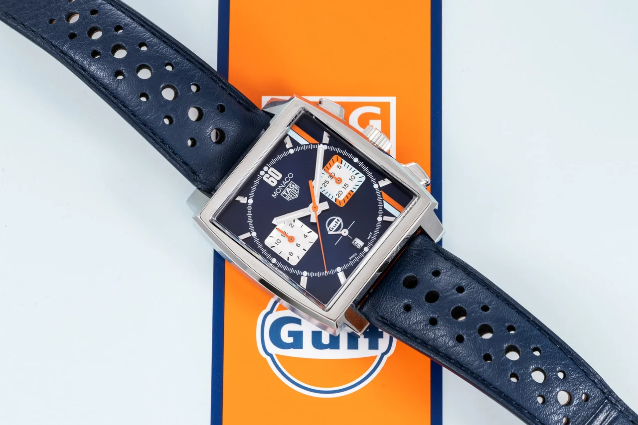 Tag Heuer Monaco 408100881490 39 mm kol saati