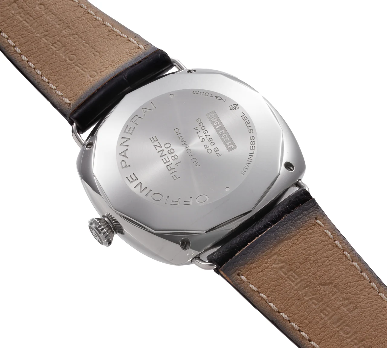 Panerai PANERAI REF. PAM00287-OP6714, RADIOMIR BLACK SEAL, STEEL, LIMITED 1353/1500 kol saati