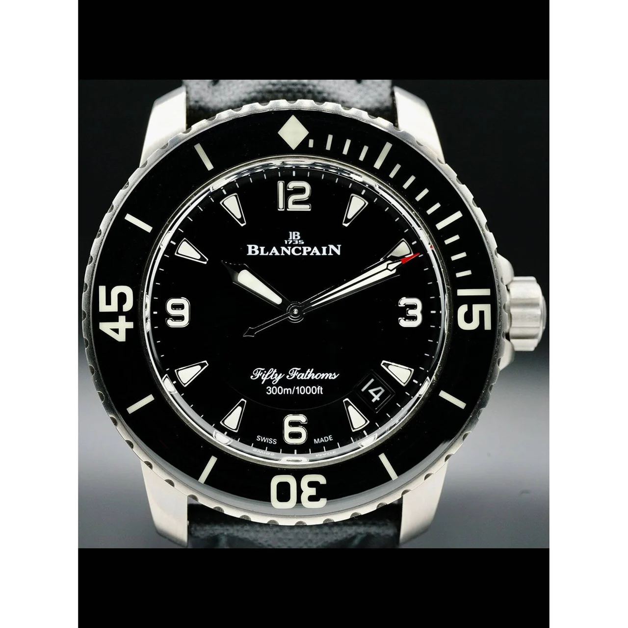 Blancpain Fifty Fathoms Titanium 5015-12B30-B52A 210000030729 kol saati