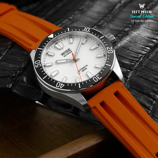 WISE HITMAN HIT66 Full Lume Special Edition (Jetfire FKM rubber) kol saati