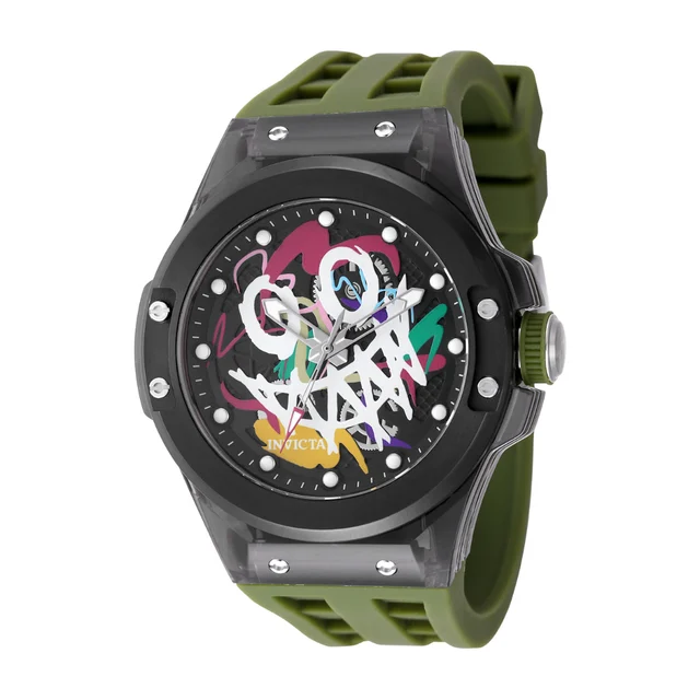 Invicta Sea Base Rogue Watch - 45mm. Green (50006) kol saati