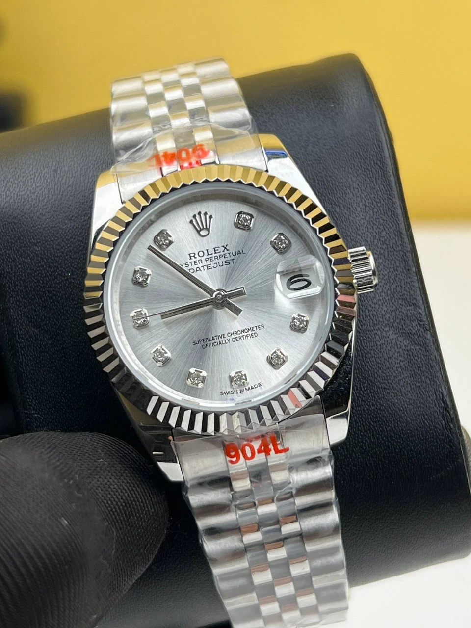 Rolex Date Just Silver Dial 31mm – Automatic Movement 31 mm kol saati
