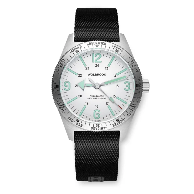 Wolbrook 21-SWM-002-NYL-BLK kol saati