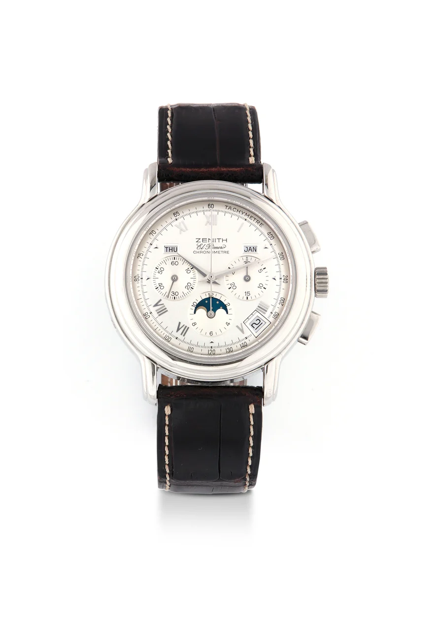 Zenith El Primero Chronomaster Steel 0240. 410 40 mm kol saati