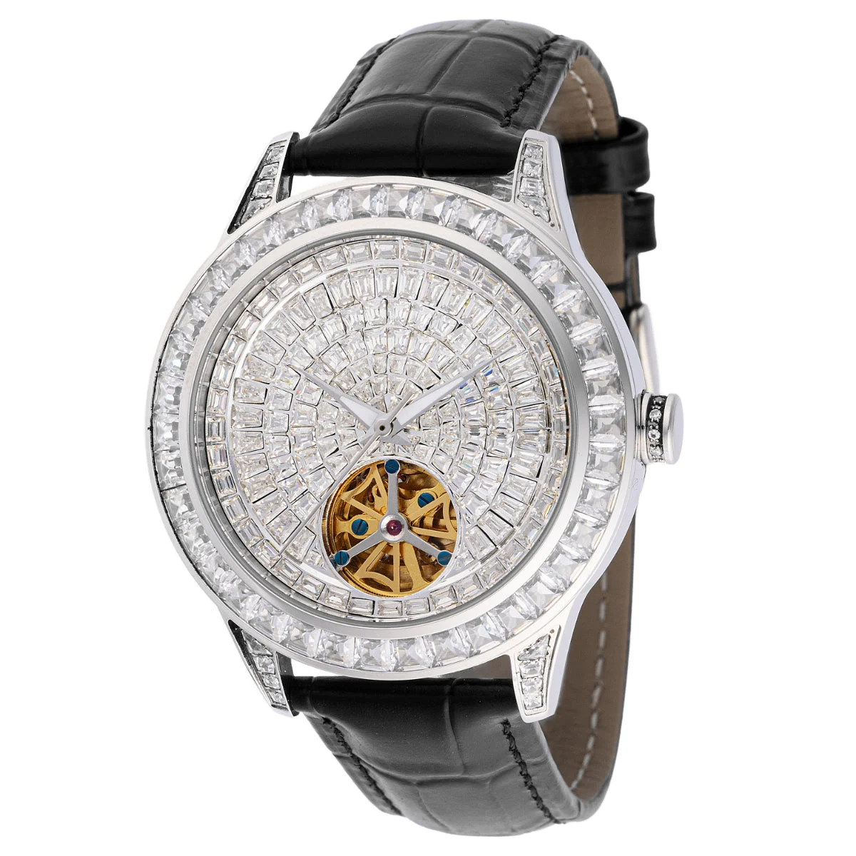 Montres Prestige Open Box X Invicta Watch - 42mm. Black (AIC-MPW-0158) 42 mm kol saati