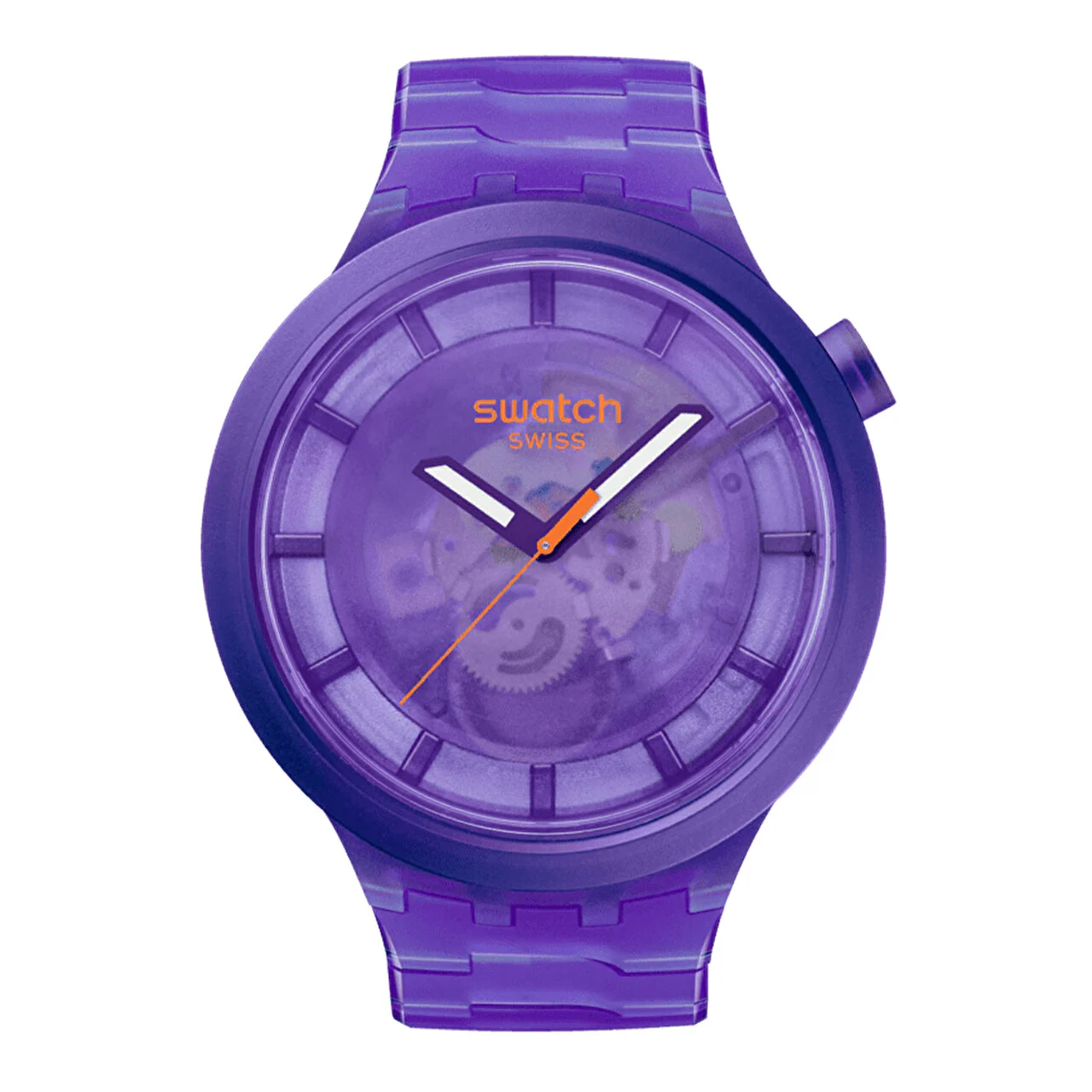 Swatch Purple Joy SB05V103 47 mm kol saati