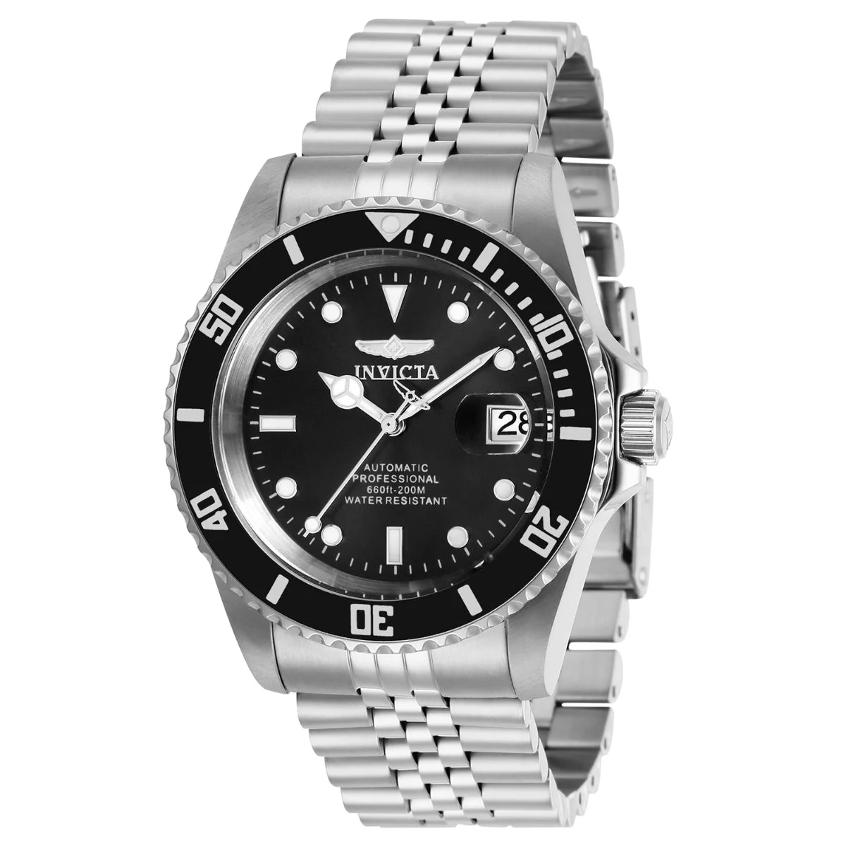 Invicta Pro Diver Navigator Automatic Watch - 42mm. Steel (29178) 42 mm kol saati