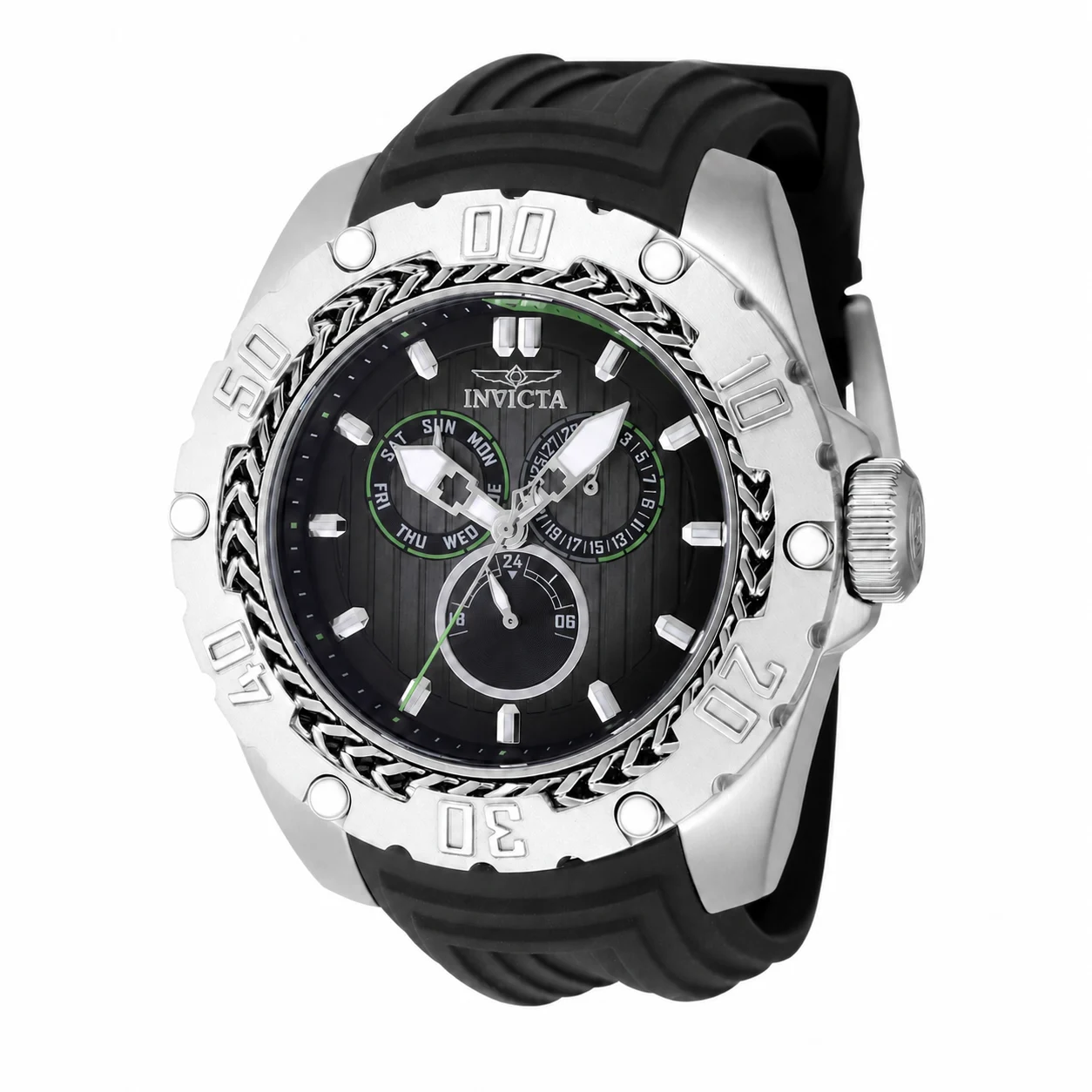 Invicta Explorer Orvantis Watch - 51.5mm, Black (48022) 51.5 mm kol saati