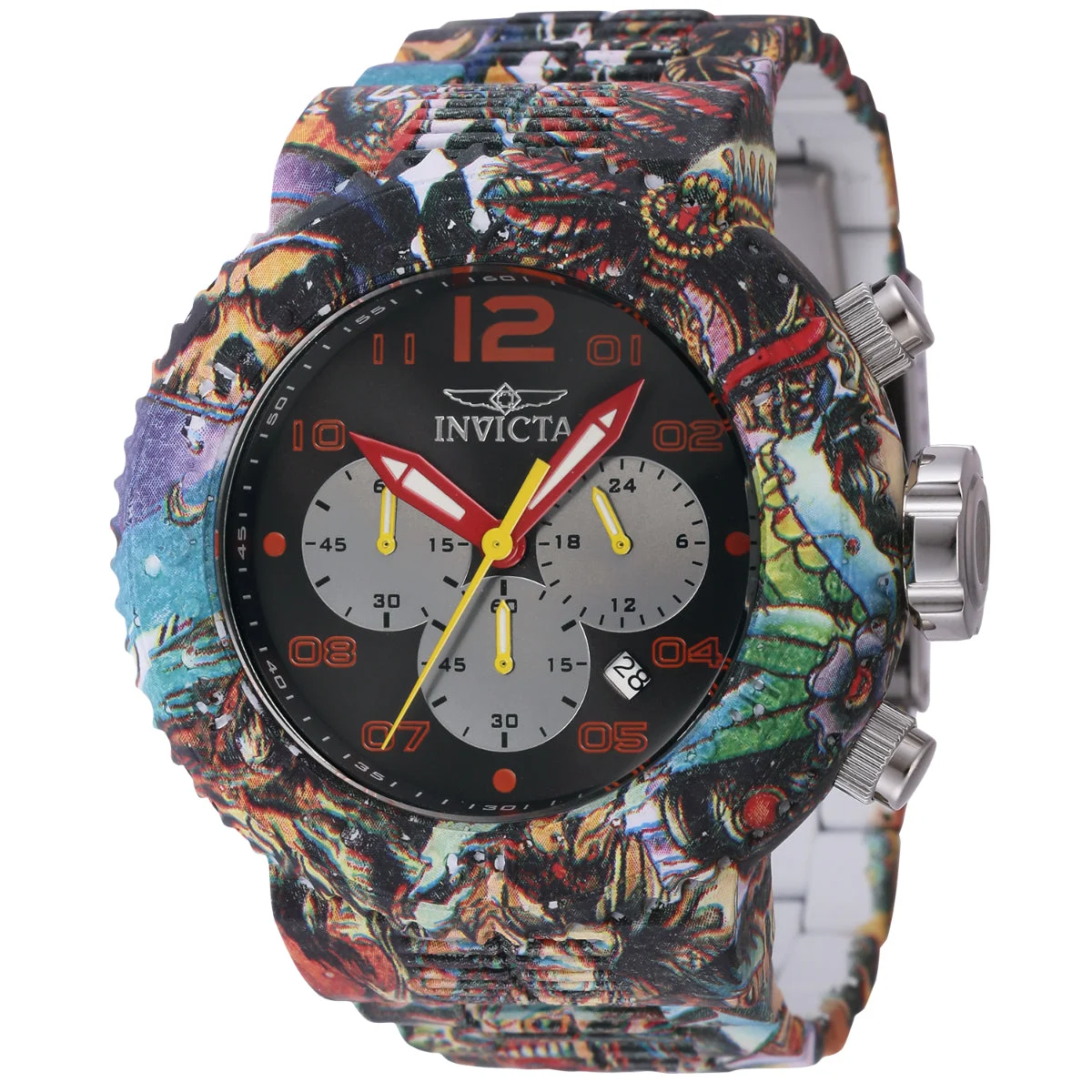 Invicta Pro Diver Muralia Watch - 52mm, Aqua Plating, Steel (ZG-43234) 52 mm kol saati