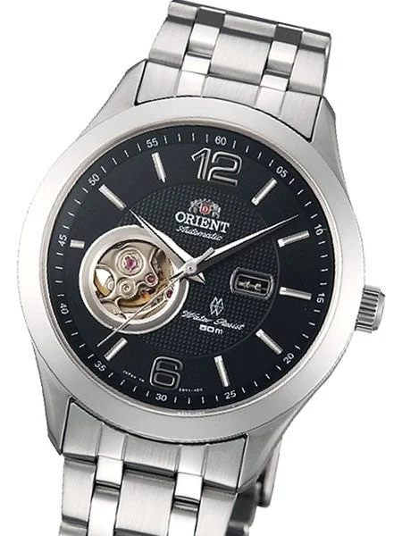 Orient Scratch and Dent - Golden Eye Open Heart Automatic Watch with Sapphire Crystal #CDB