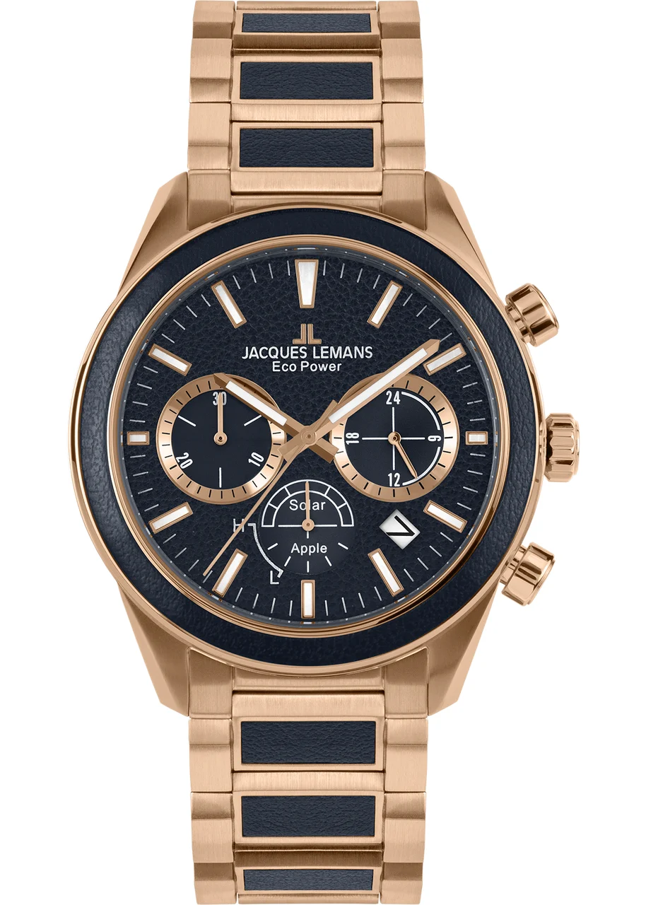 Jacques Lemans Eco Power 1-2115H 44 mm kol saati