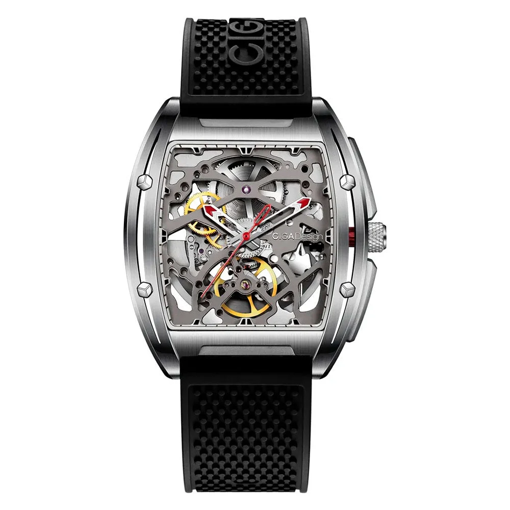 CIGA Design Edge Z031-SISI-W15BK 41 mm kol saati