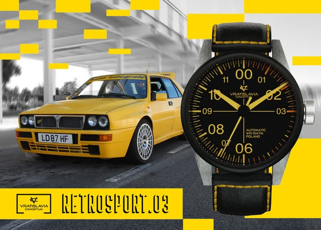 Vratislavia Watches VRATISLAVIA CONCEPTUM – RETROSPORT.03 Automatic kol saati