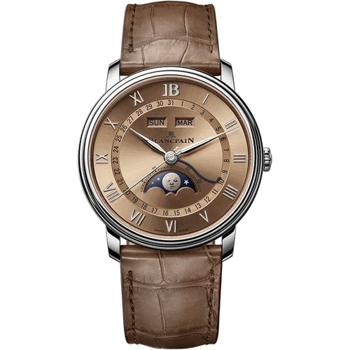 Blancpain Villeret Quantième Complet 6654N 1146 55B 40.2 mm kol saati