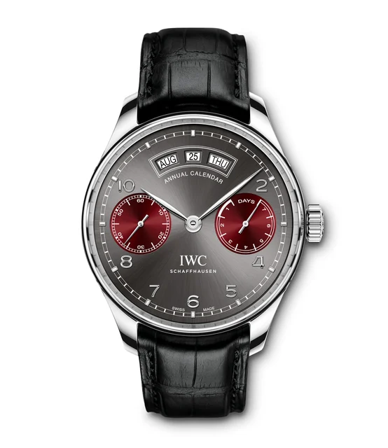 IWC Portugieser Annual Calendar Edition Tribeca Film Festiv IW503506 kol saati